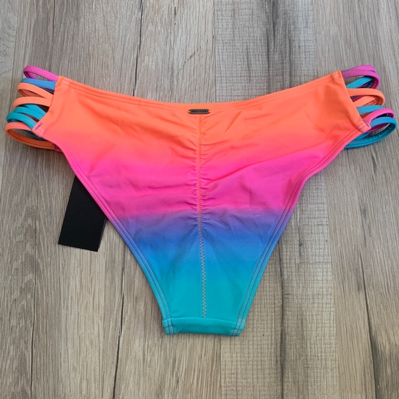 NWT Hollister Swim Strappy Cheeky Bottoms Size S - Picture 2 of 4